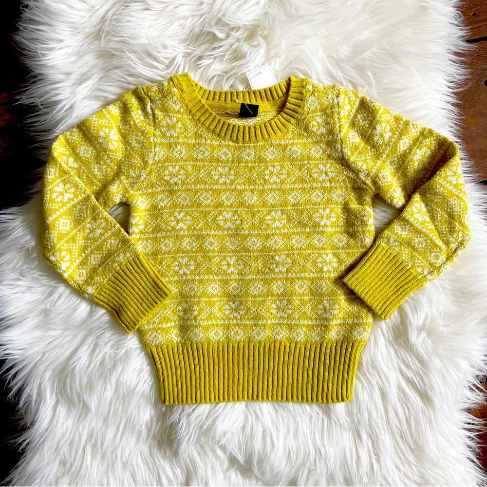 NWT BabyGap Fair Isle Sweater